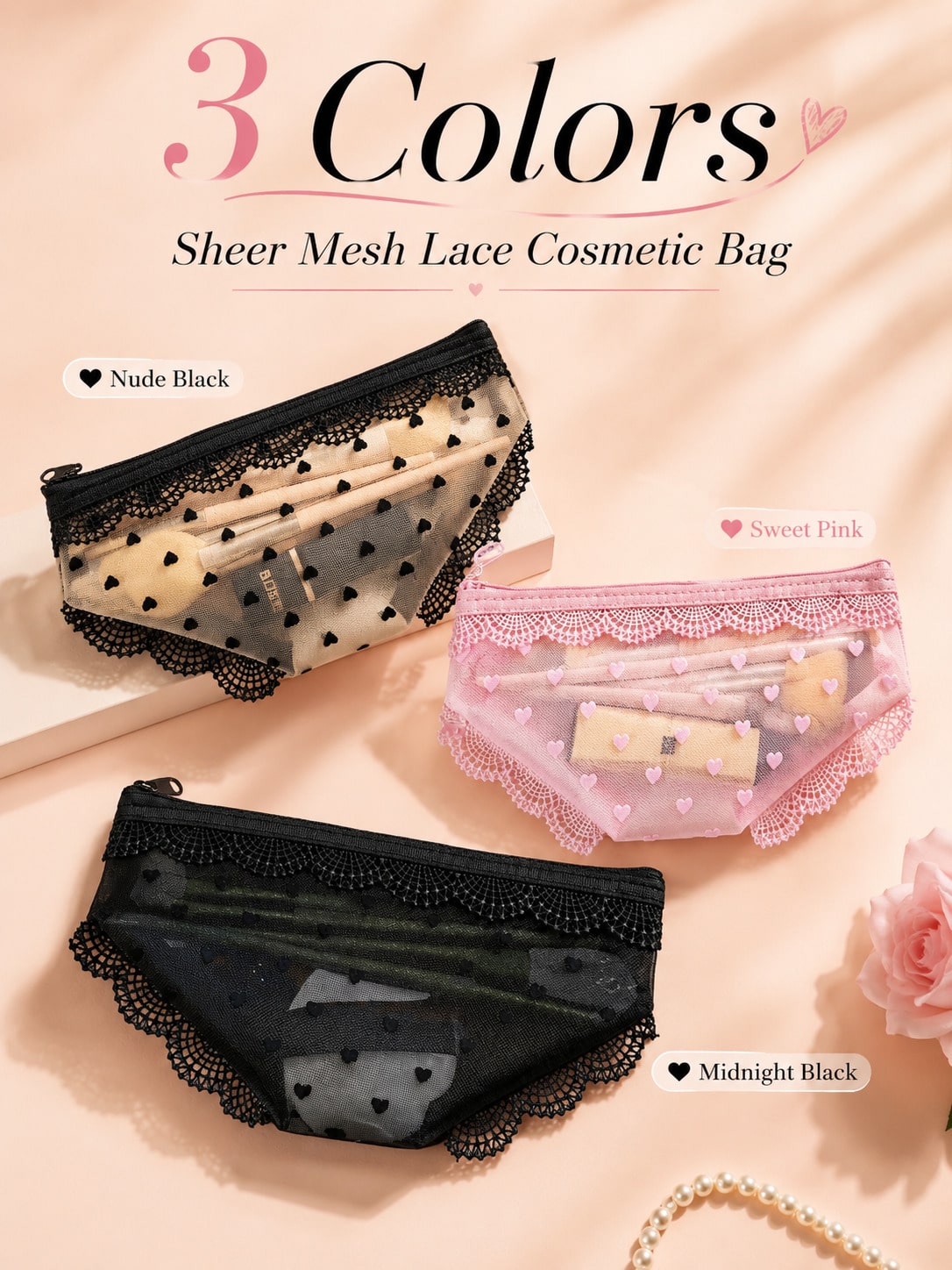 Lace sexy transparent makeup b - Skincare B Erl 评论和价格