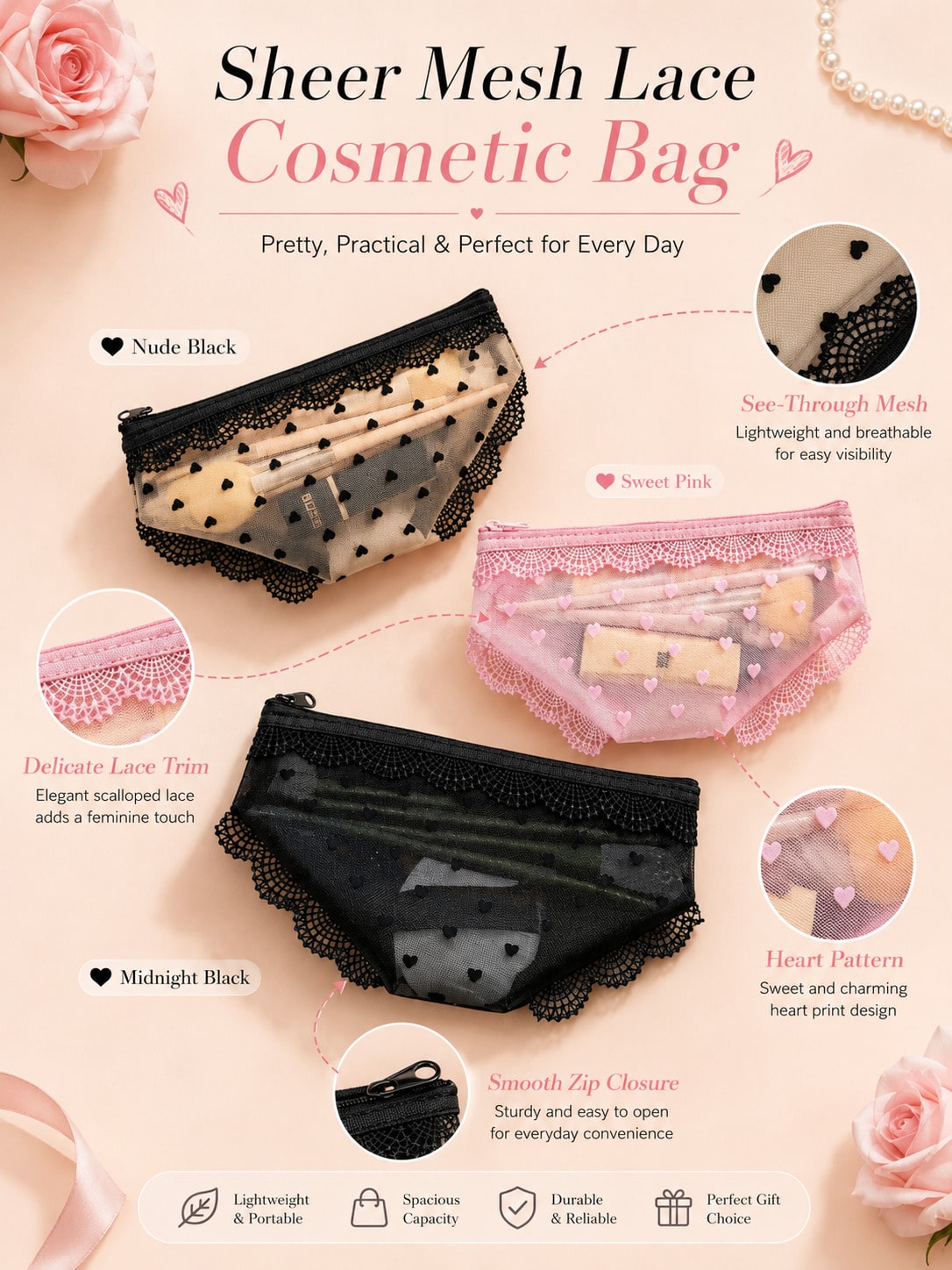 Lace sexy transparent makeup b - Skincare B Erl 评论和价格